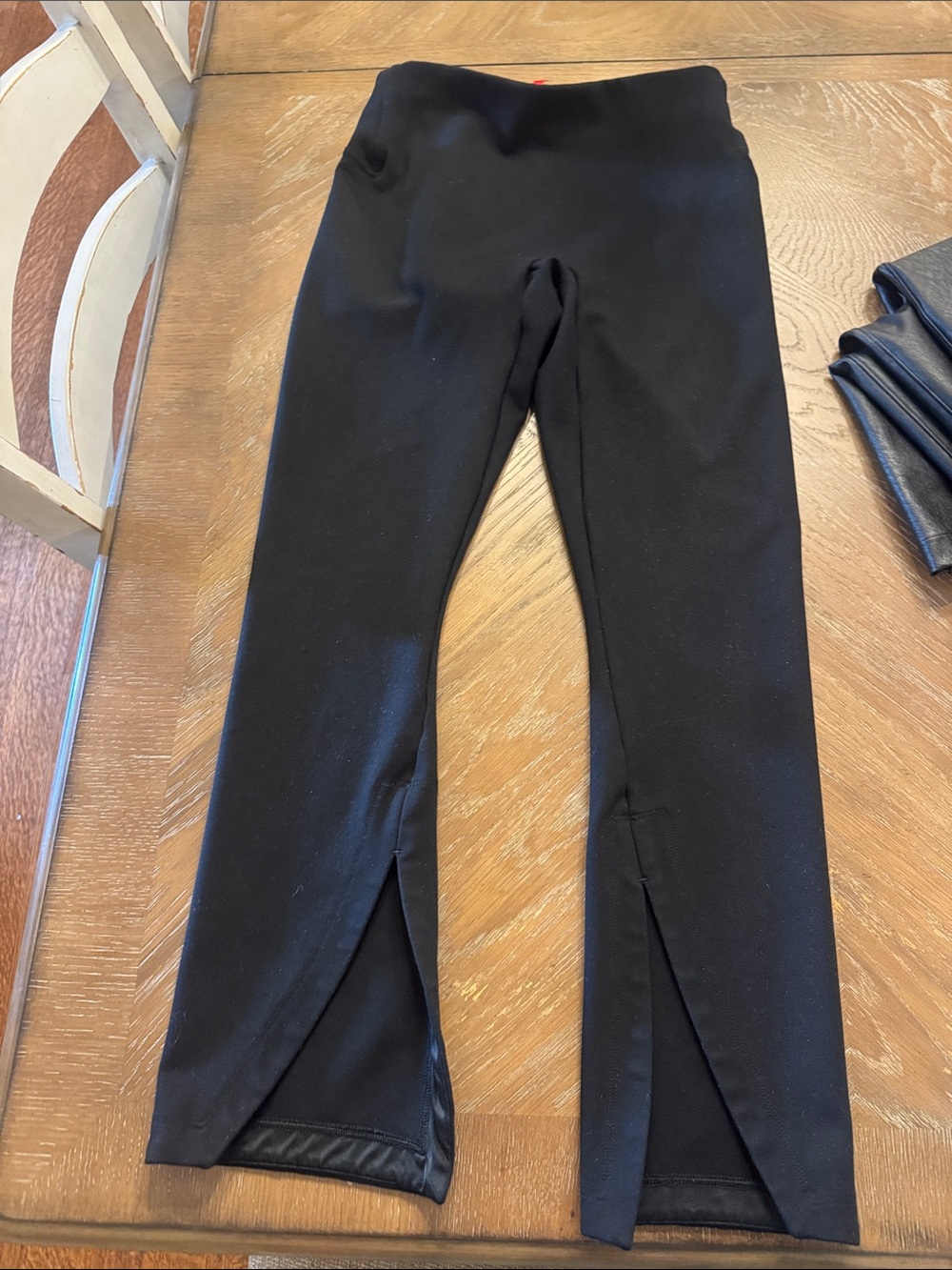 Spanx petite Stretch Leggings with Front Slit